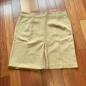 LOFT camel colored skirt